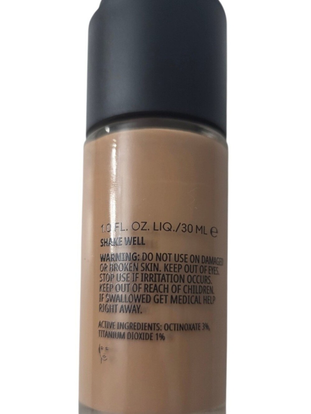 Mac Cosmetics Studio Fix Fluid SPF 15 24HR Matte Foundation + Oil Control NC45.5 - Picture 3 of 5